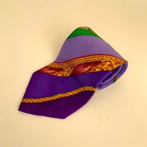 Vintage silk necktie by Gianni Versace